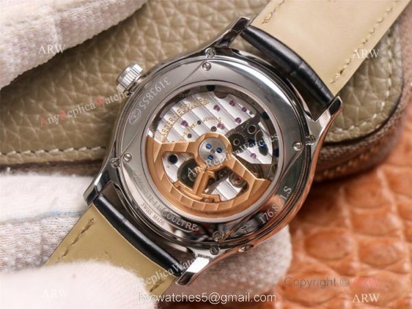 NEW! Swiss Copy Jaeger-LeCoultre Master Ultra Thin Perpetual Watch SS White Dial 5