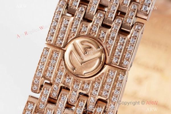 New! Swiss Copy Franck Muller Long Island Rose Gold Ice Watch Dream Markers 5
