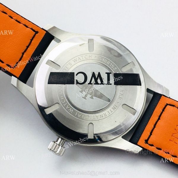 Swiss Replica IWC Pilots Mark XVIII White Dial Men Watch ETA2892 5