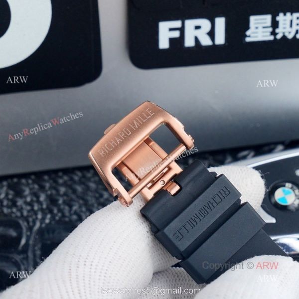 Sexy Time Richard Mille RM69 Rose Gold Tourbillon Erotic Automatic Watch Replica 5