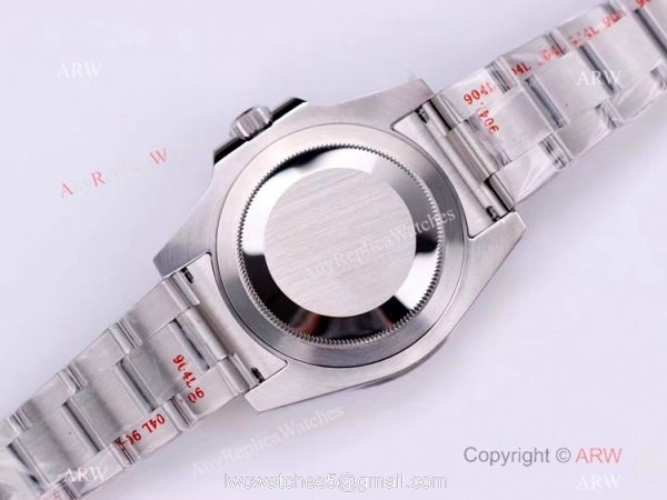 1:1 Best Edition NOOB V11 Version Rolex GMT-Master II Watch Black Ceramic 40mm 5