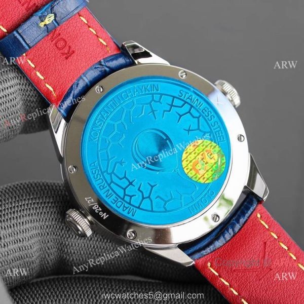 Swiss Copy Konstantin Chaykin Joker Dracula Watches Leather Strap 42mm 5