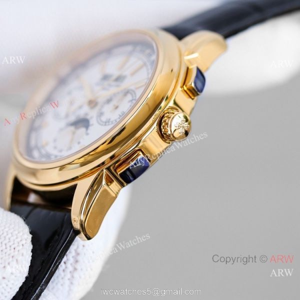 Swiss Clone Patek Philippe Grand Complications Perpetual Calendar Watch Yellow Gold 5270J 5
