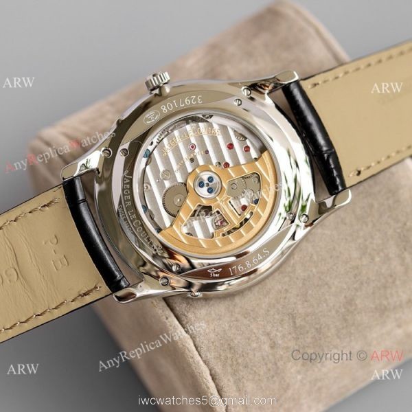 Grade 1A Jaeger-LeCoultre Master Ultra Thin Moonphase Watch Rhodium Dial 5