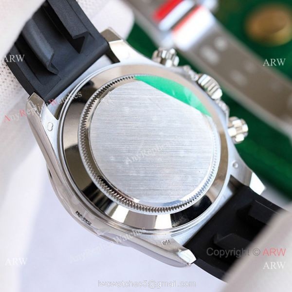Swiss 7750 Rolex Daytona Replica Watch SS Diamond Dial Colorful Markers 5