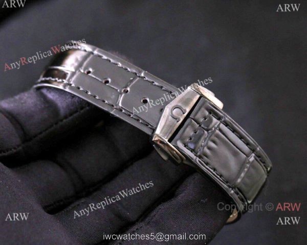 New Style Omega Speedmaster Chronograph Black Steel Watches 5