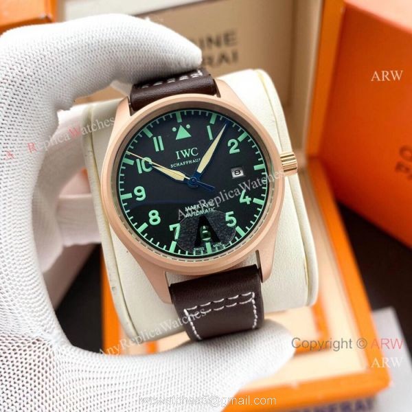 2020 New IWC Pilot Mark XVIII Watches Rose Gold CasE 5