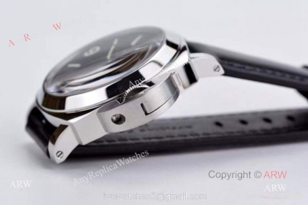 Replica Panerai Luminor Zero PAM 000 Black Dial With Paneai Logo Watch 44mm 5