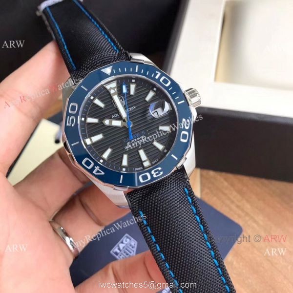 AAA Replica TagHeuer Aquaracer Gray Dial 41mm Watch Swiss Automatic 5