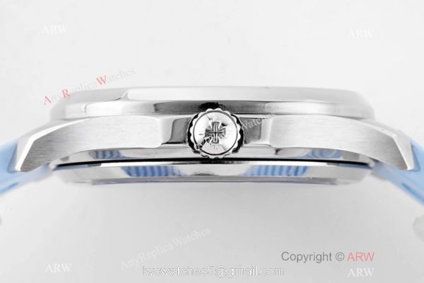 PPF Factory Patek Philippe Aquanaut Blue Version Watch Cal.324 Movement 5