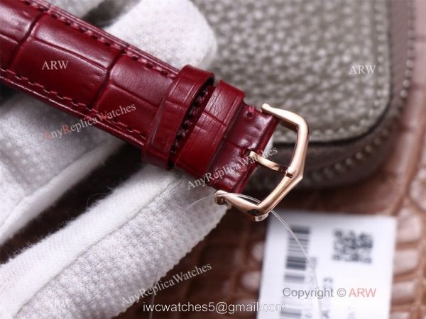 AAA Replica Cartier Santos-Dumont Swiss 9015 Couple Watch Diamond Bezel 5