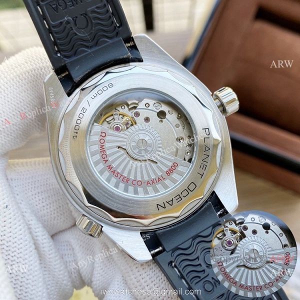 Copy Omega Skyfall 007 James bond Autoamtic Watches All Black Swiss Grade Case 5