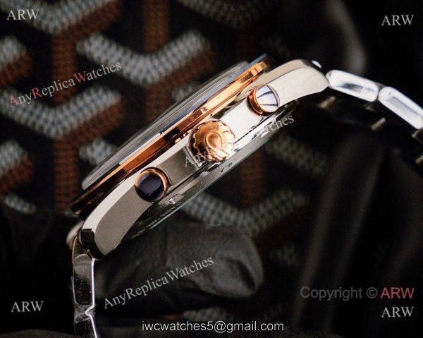 Best Quality Omega Speedmaster Racing Watches Two Tone Rose Gold 5