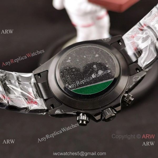 IPK Factory Best 1:1 Rolex Blaken Daytona Replica Watch Carbon Case 5