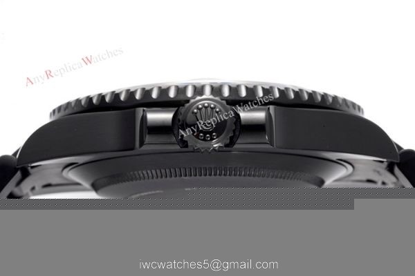 IPK Best 1:1 Rolex Blaken Submariner Watch DLC Carbon 5