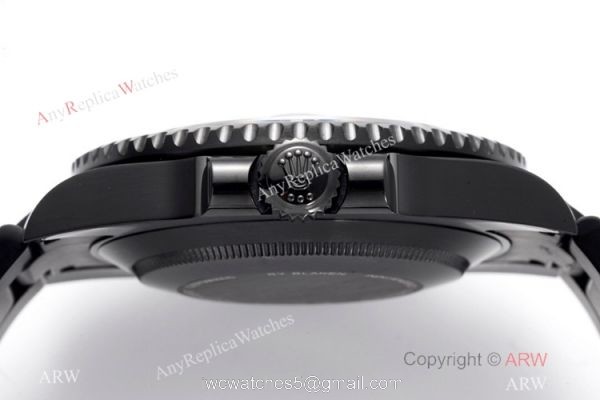 2021 New! Replica Rolex Blaken Submariner Smurf IPK Swiss 2824 Watch 5