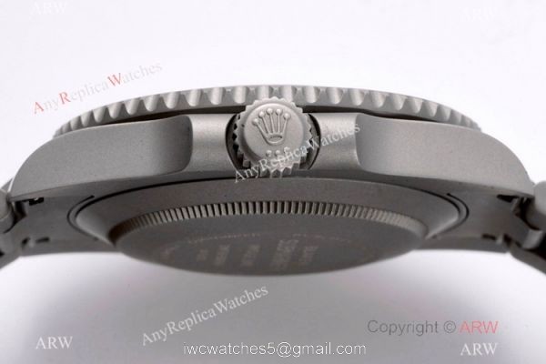 IPK Best 1:1 Replica Rolex Blaken Submariner Watch Carbon Case 5