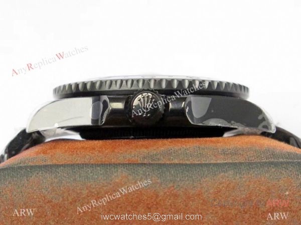 2021 NEW! Swiss Best 1-1 Rolex GMT Master II REVENGE Matte Black 904L Watch Swiss 3285 Movement 5