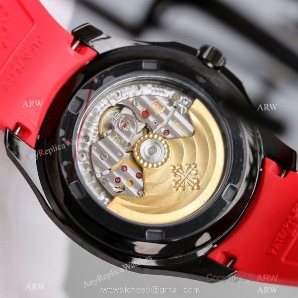 Swiss Knockoff Patek Philippe Aquanaut Watch 324 S C Watch All Black 40mm 5