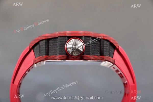 KV Factory Copy Richard Mille Tourbillon Pablo Mac Donough RM53-01 Watch TPT Carbon 5