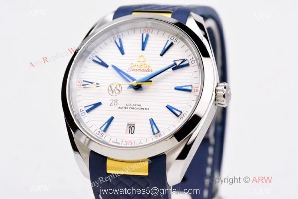 Swiss Omega Seamaster Aqua Terra 150m VSF 1-1 Best Edition 8900 Watch White Face 5