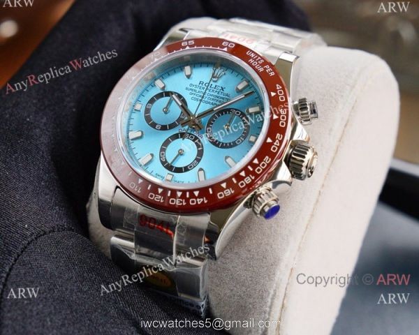 Super Clone Rolex Ice Blue Daytona Noob 1:1 Best Edition V10 version Watch 5