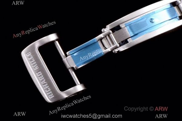 KV Factory 1:1 Best Replica Richard Mille RM011 White Ghost Limited Edition Watch 5