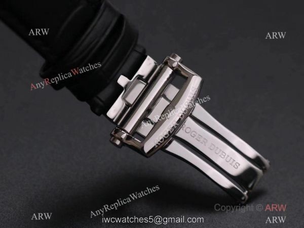 Super Clone Roger Dubuis Excalibur Skeleton Swiss Tourbillon JBF V3 Version Watch with Diamonds 5