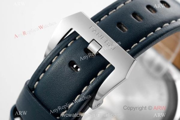 HW Factory Panerai Luminor Blu Mare Pam1085 Watch Blue Dial 5
