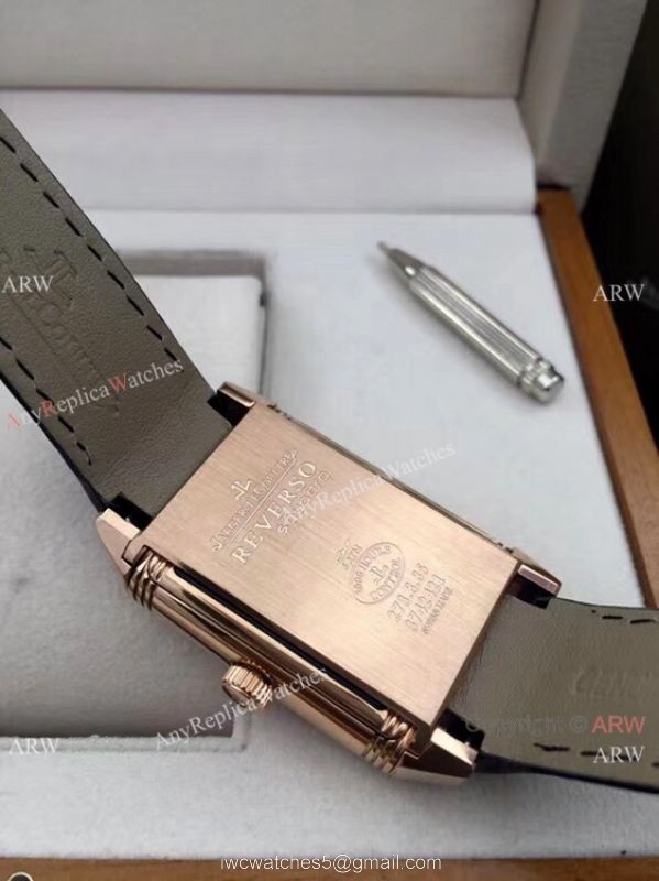 Best Copy Jaeger-LeCoultre Reverso Classique Watch 31mm Rose Gold 5