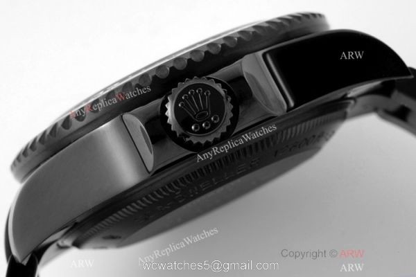 New! Swiss Replica Rolex Deepsea Dweller Blaken Limition Edition Watch 44mm 5