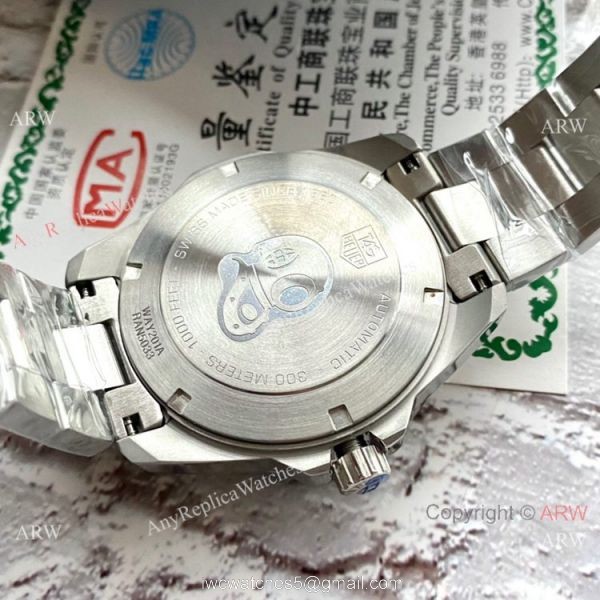 New Replica TAG Heuer Aquaracer 300m Automatic Watch Stainless Steel Black Dial 5