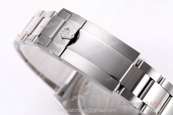 BL Factory Replica Rolex Daytona Rainbow Stainless Steel Watch Cal.4130 40mm 5