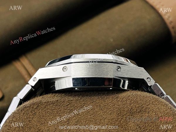 TW factory Copy Audemars Piguet Royal Oak Moon Perpetual Calendar Watch 41mm White Dial 5