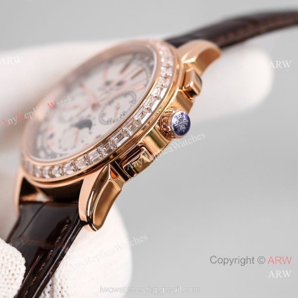 2021! JH Factory V2 Version Patek Philippe Grand Complication Copy Watch 5270J Rose Gold White Dial 5