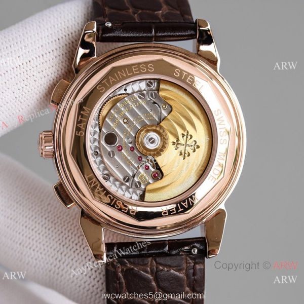 2021! Swiss Copy Patek Philippe 5270R Grand Complication JH V2 Version Rose Gold Watch 5