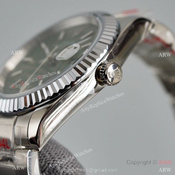 Rolex Datejust II 41mm Watch Stainless Steel Oyster Blue Palm Dial 5