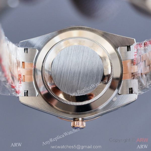 Swiss Quality Copy Rolex Datejust II 41 Grey Dial Diamond Bezel Jubilee Watch 5