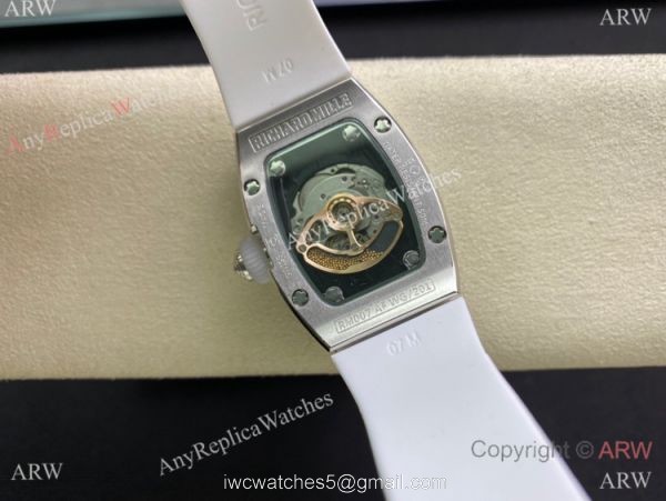 Copy Richard Mille RM07 Lady 31mm Watch Iced Out Diamond 5