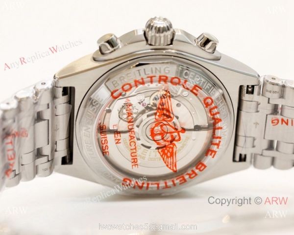 2021 New Super Clone Breitling Chronomat 1:1 GF Factory Watch Rose Gold Dial 5