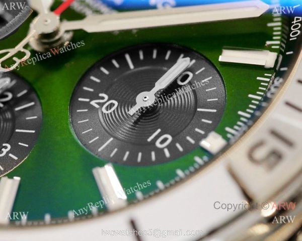 2021 New Super Clone Breitling Chronomat GF Factory Watch 42mm Green Dial 5