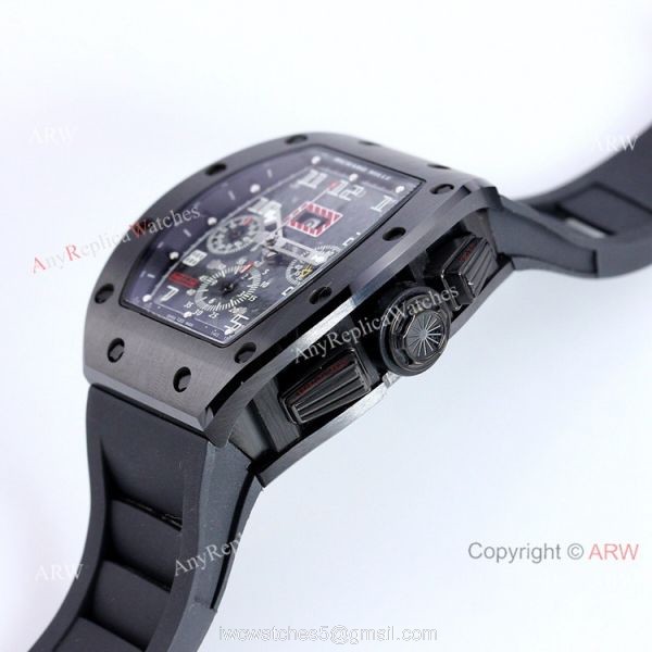 Best Copy Richard Mille RM 011-FM Chronograph Carbon Watch Automatic For Men 5
