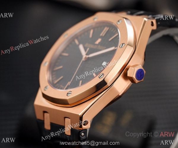 Swiss Quality Audemars Piguet Royal Oak Citizen 8215 Watch White Dial 40mm 5