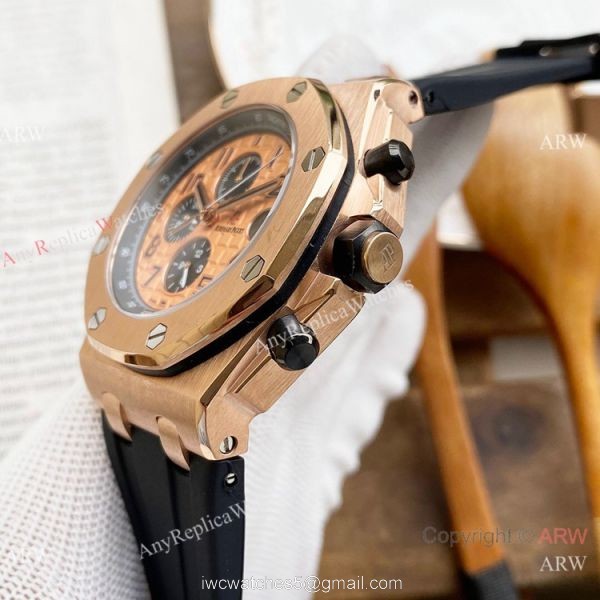 Knock off Audemars Piguet Royal Oak Offshore 26470 Automatic Watches Blue Dial 5