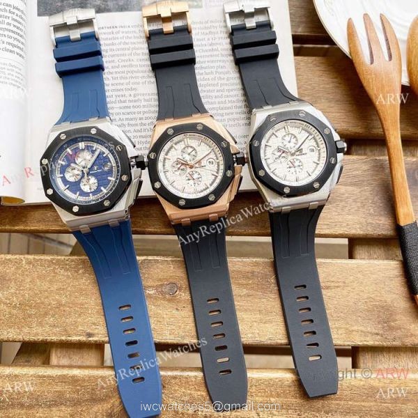 Knock off Audemars Piguet Royal Oak Offshore Rose Gold Face Watch Automatic 5