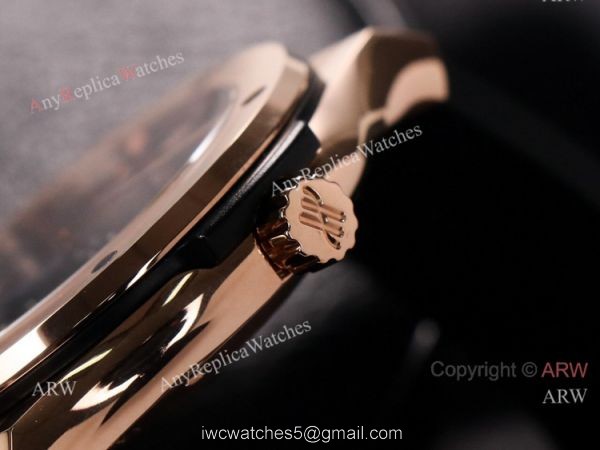 Best Hublot Classic Fusion Skeleton Tourbillon Rose Gold Replica Watch Hand-Winding 5