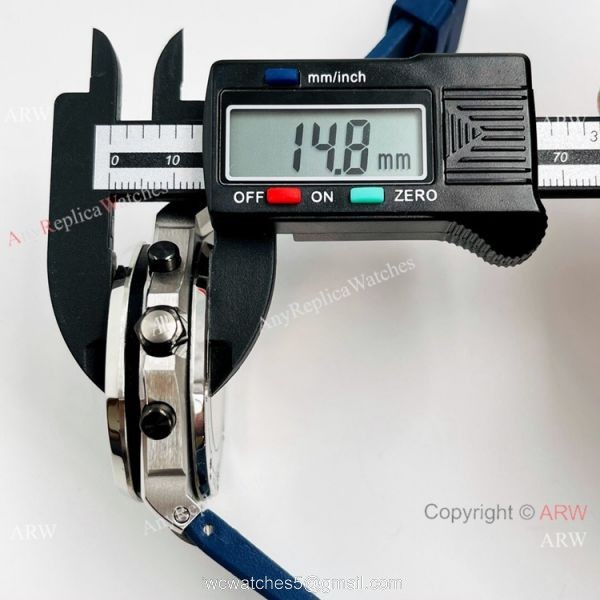 Copy Audemars Piguet Royal Oak Offshore Automatic 26470 Watch SS Gray Dial 5