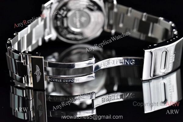 GF Factory Swiss Breitling Avenger II GMT GF 2836 Movement Watch Stainless Steel 5