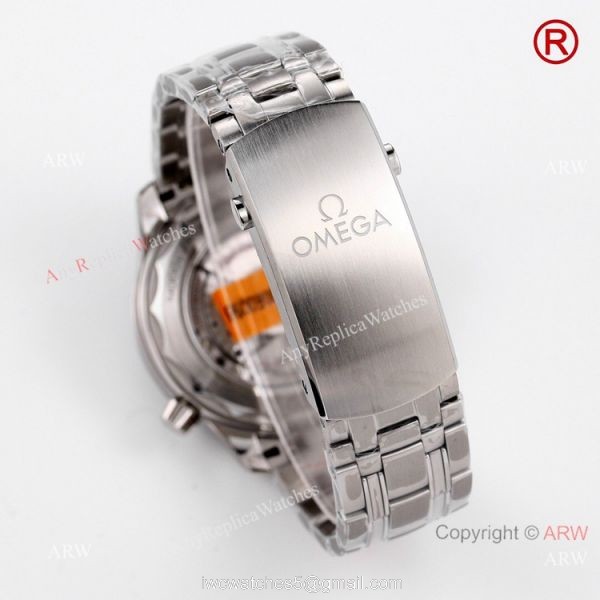 2021 New Swiss Grade OR Factory Omega Seamaster Diver 300m Watch Stainless Steel Black Ceramic Bezel 5