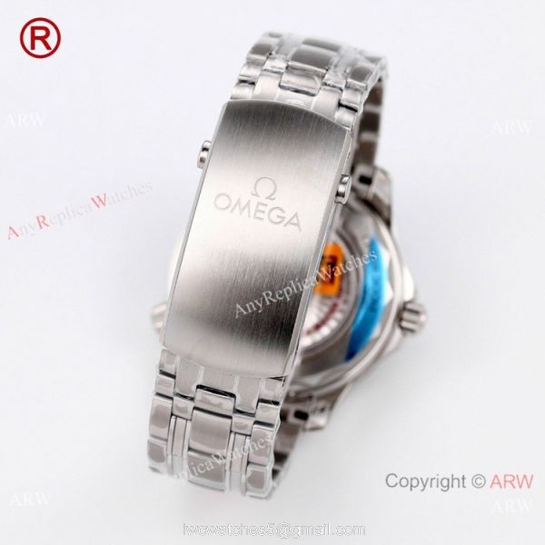 2021 NEW Grade A Replica Omega Seamaster 300m Diver OR Calibre 8800 Watch White Dial 42mm 5